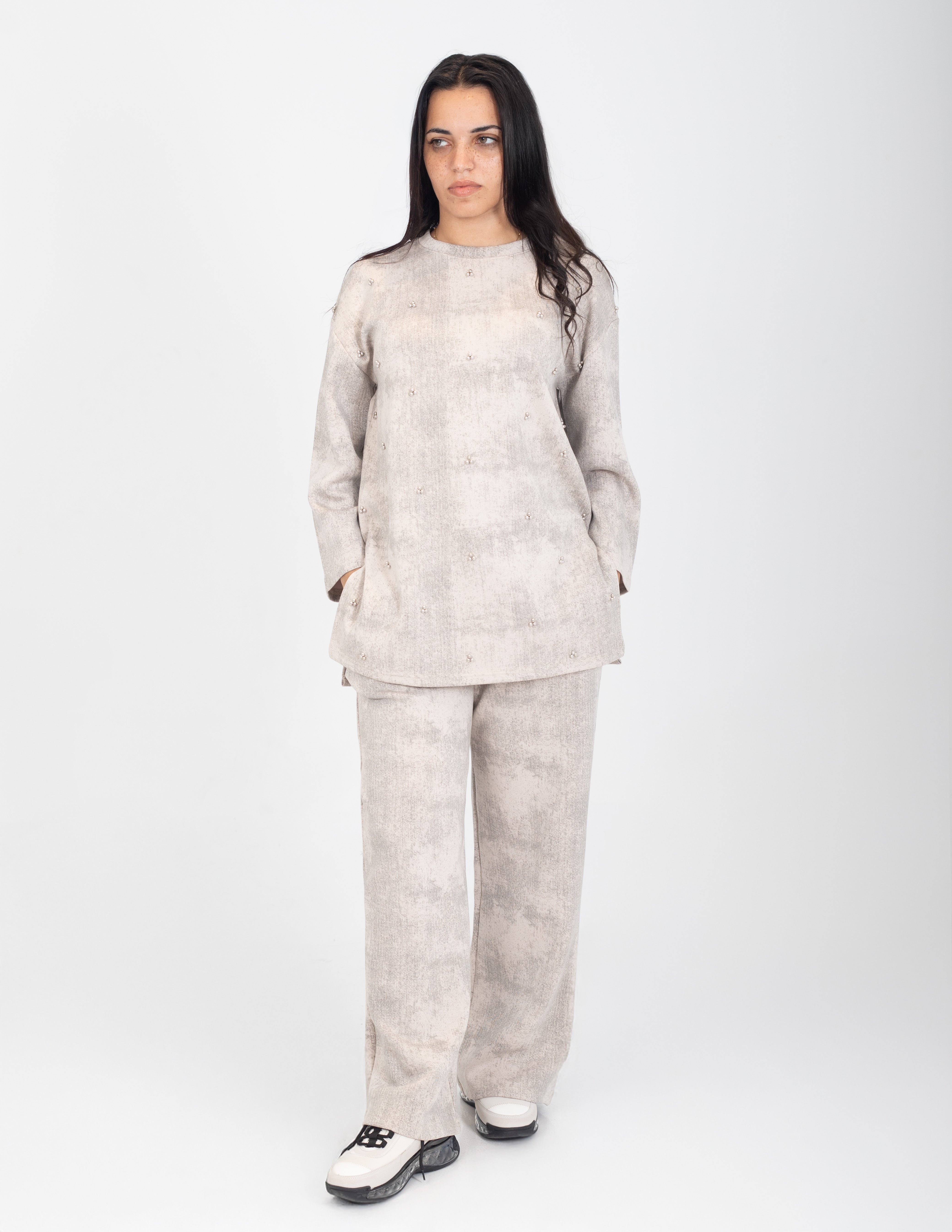 Embellished Knit Set w169199970