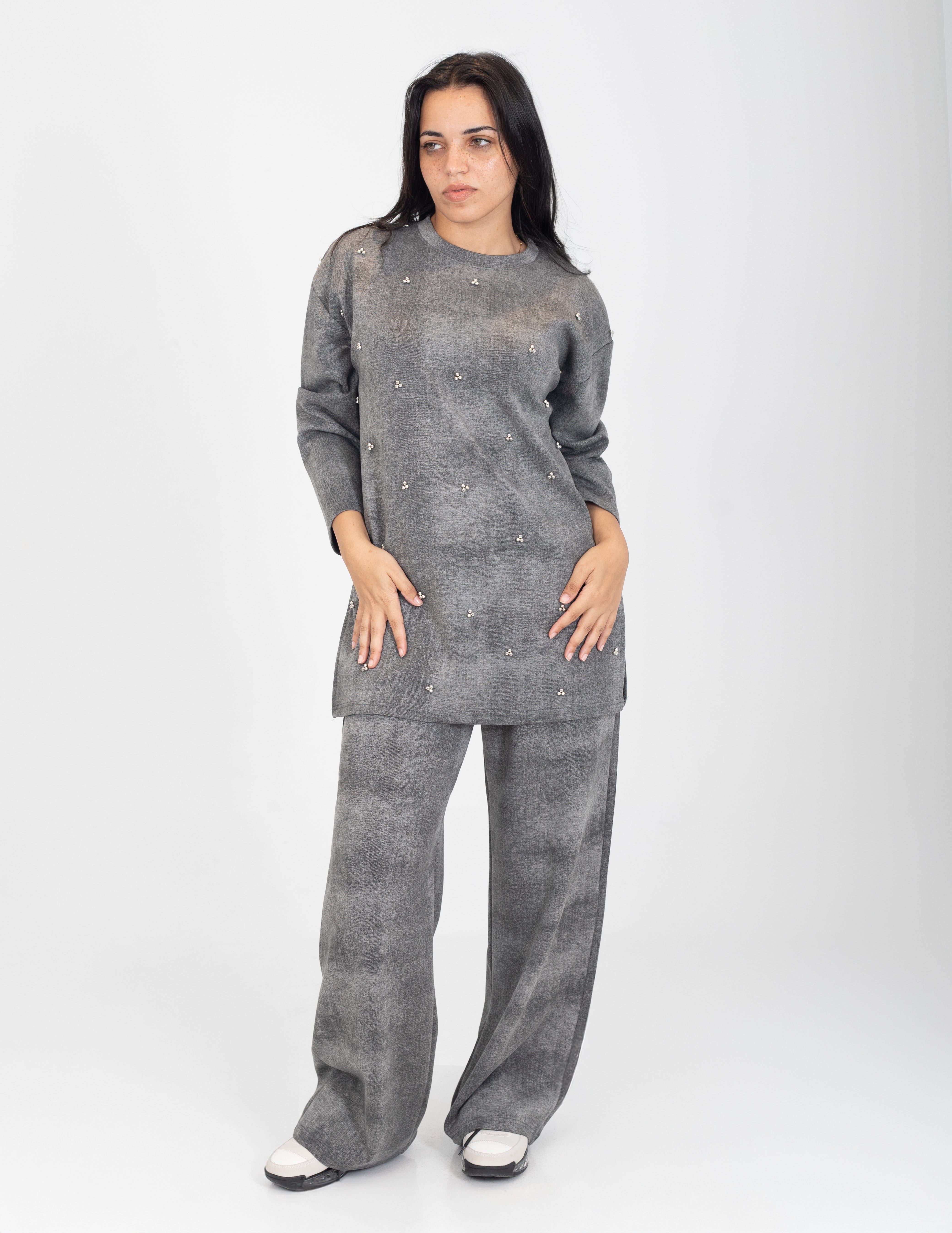 Embellished Knit Set w169199970