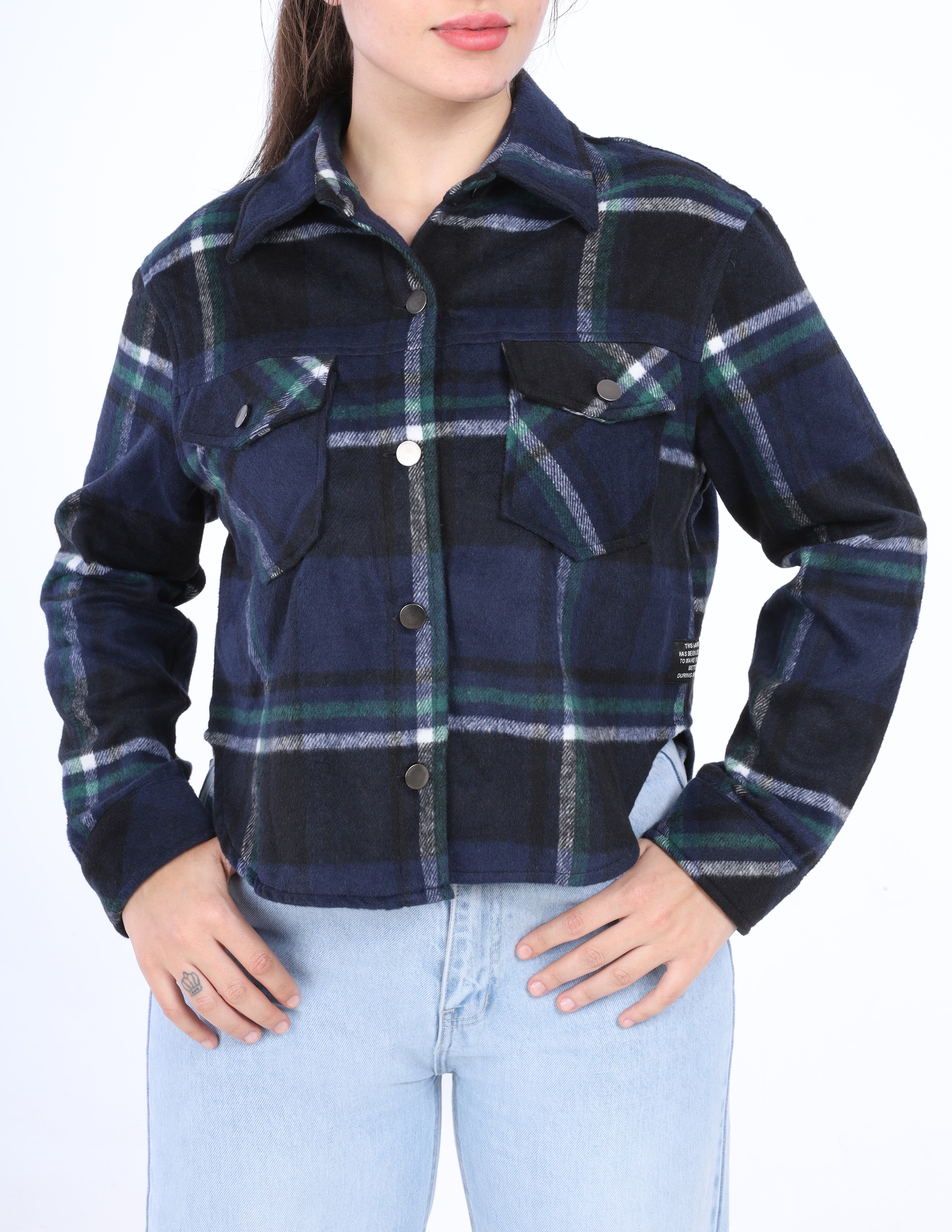 Checkered Short shirt w169230001