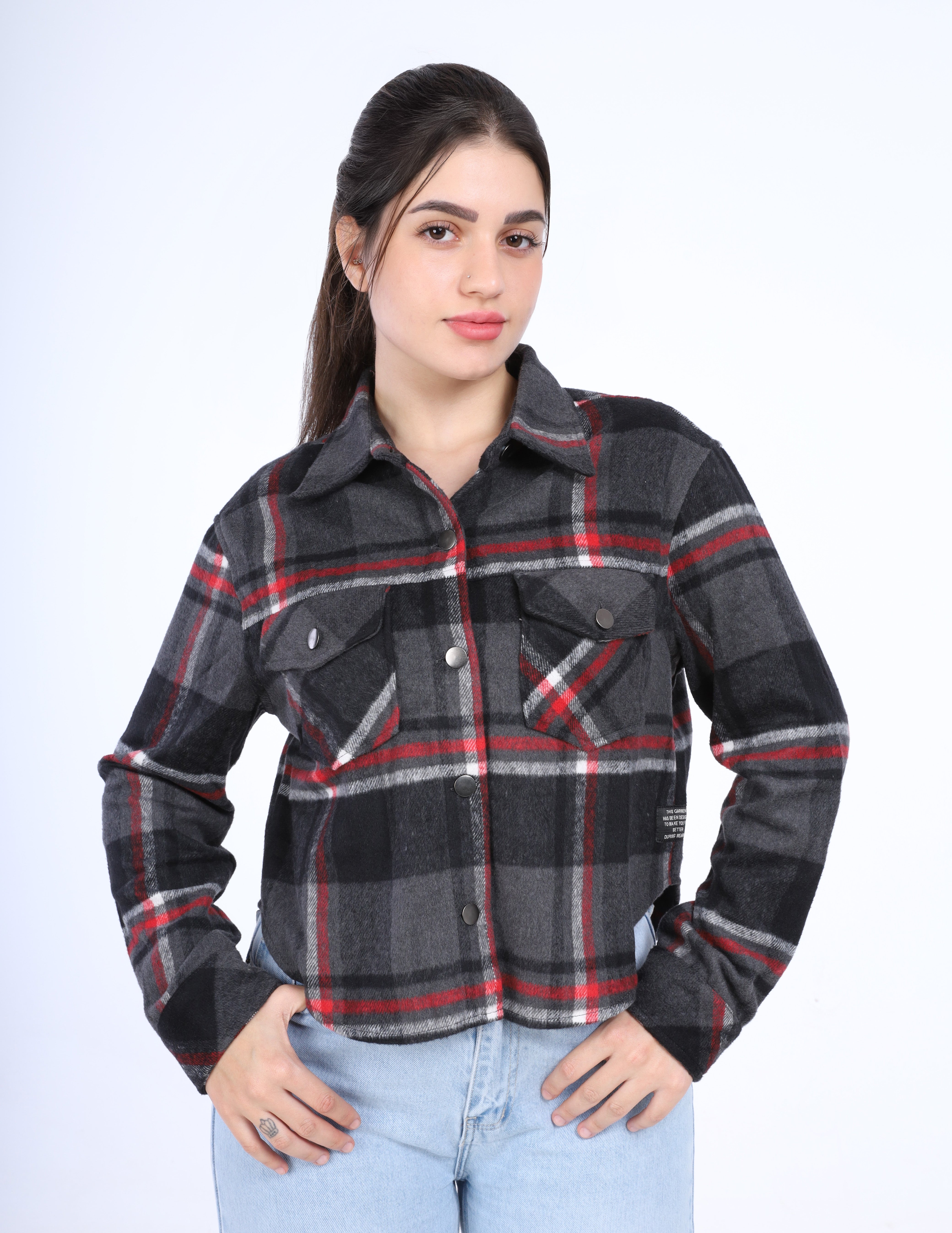 Checkered Short shirt w169230001