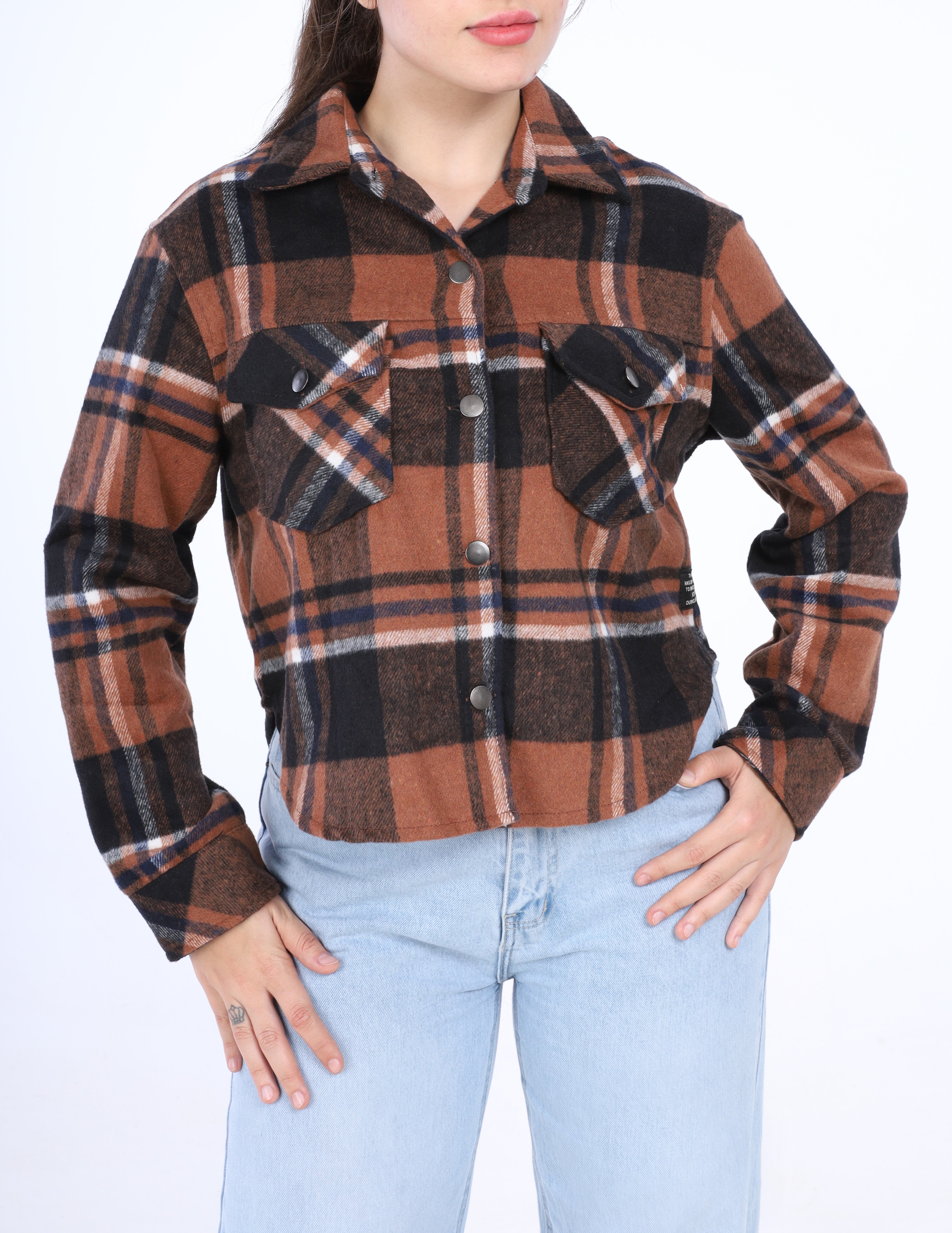 Checkered Short shirt w169230001