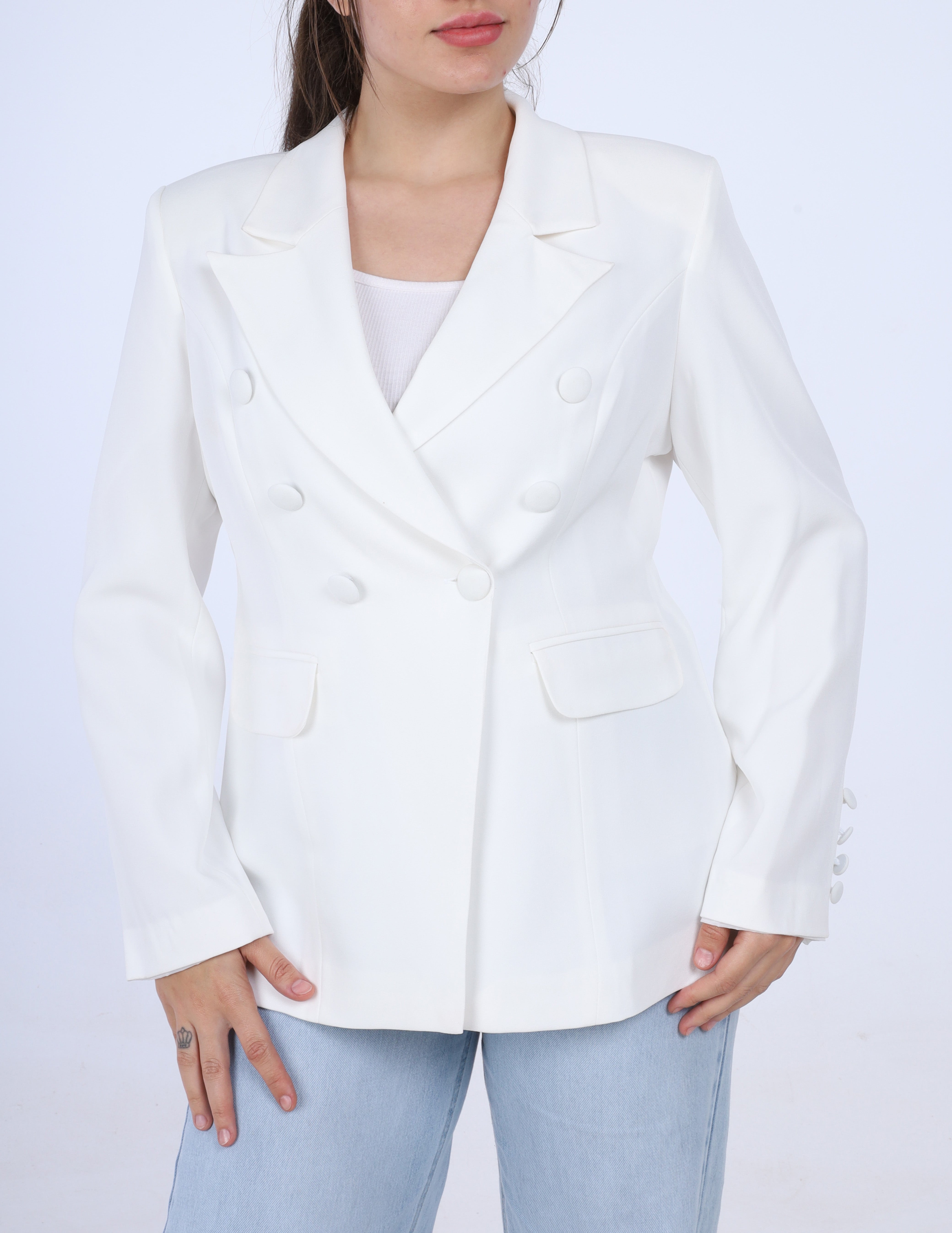 Double Breasted Blazer w169240021