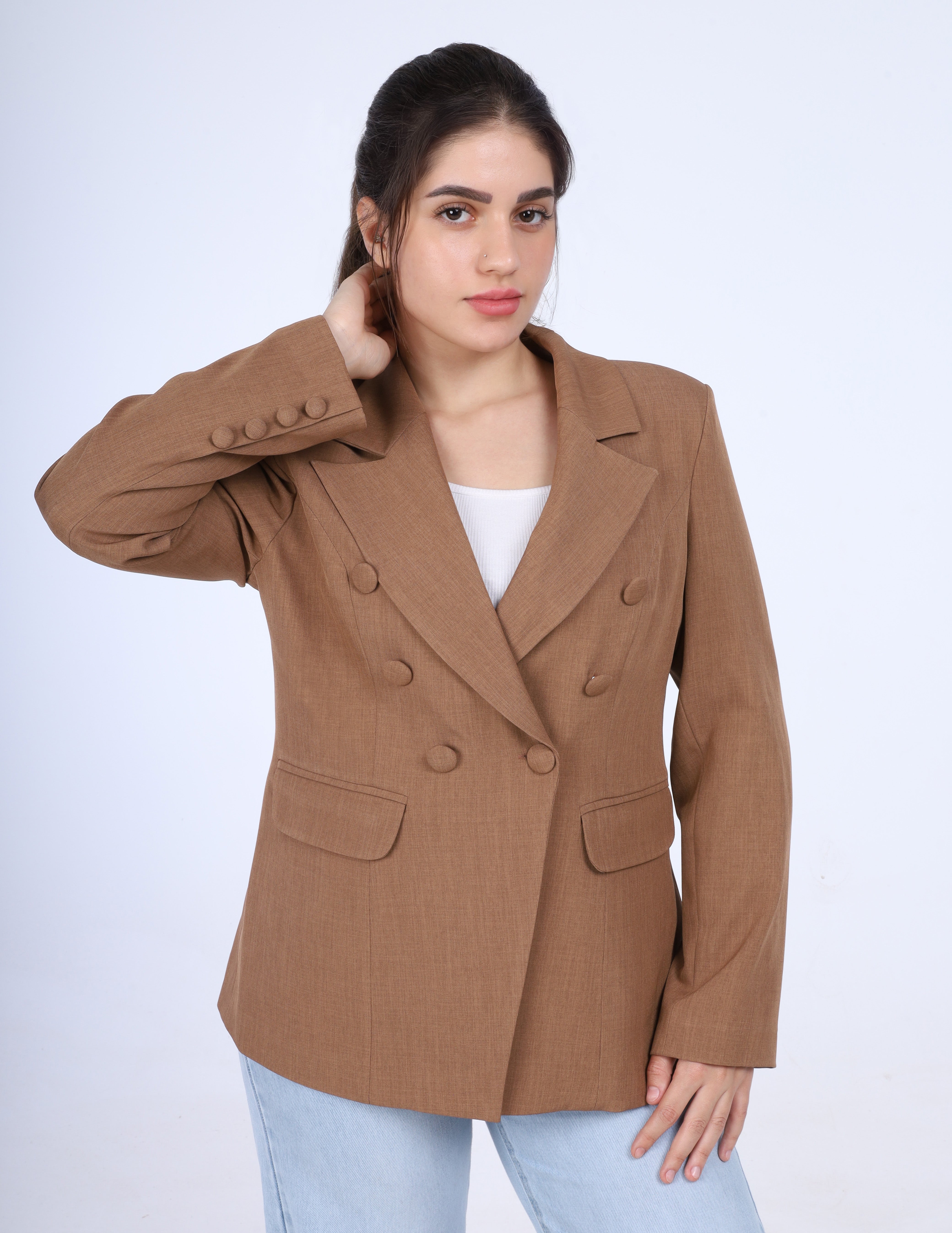 Double Breasted Blazer w169240021