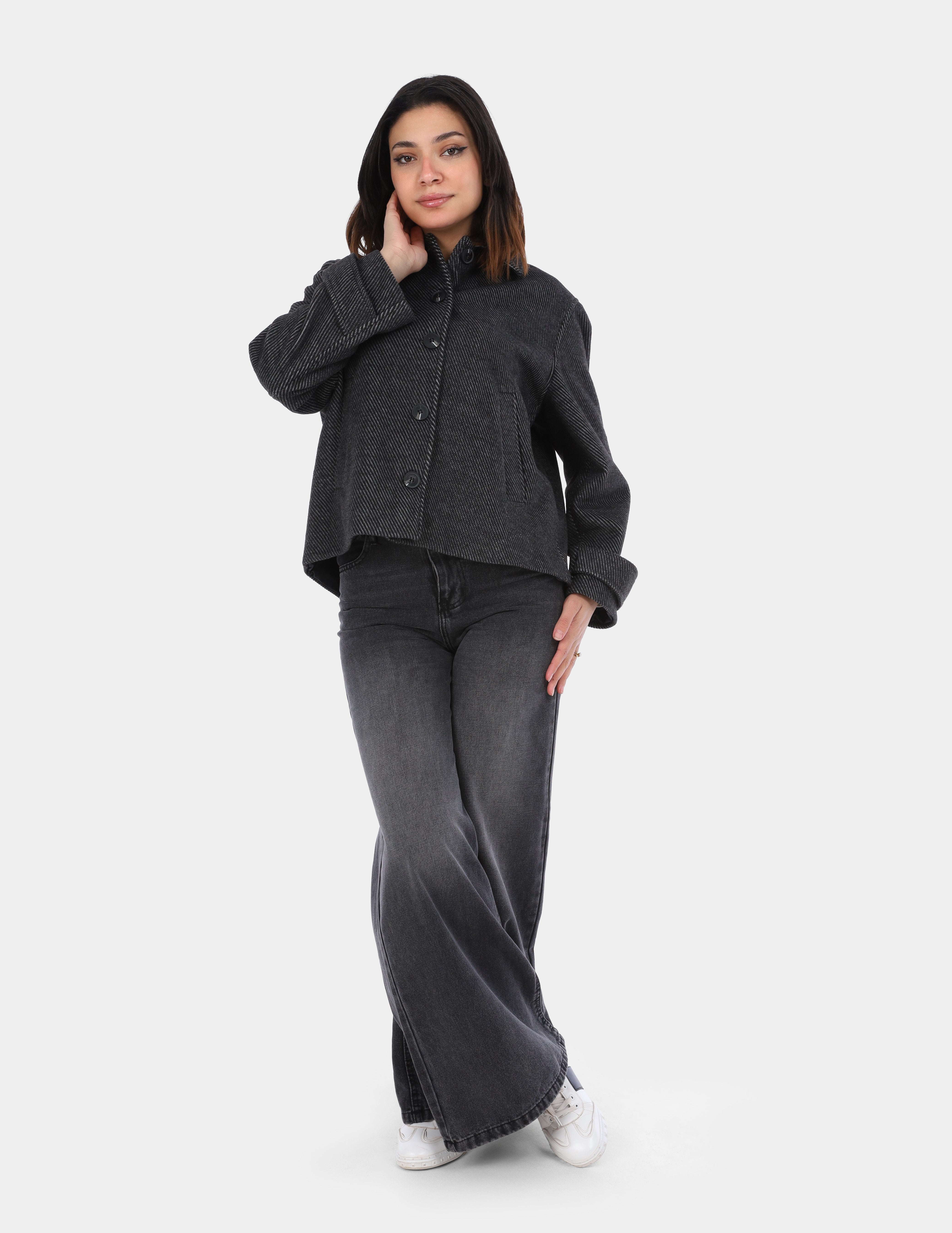 Classic Wool Peacoat w169240033