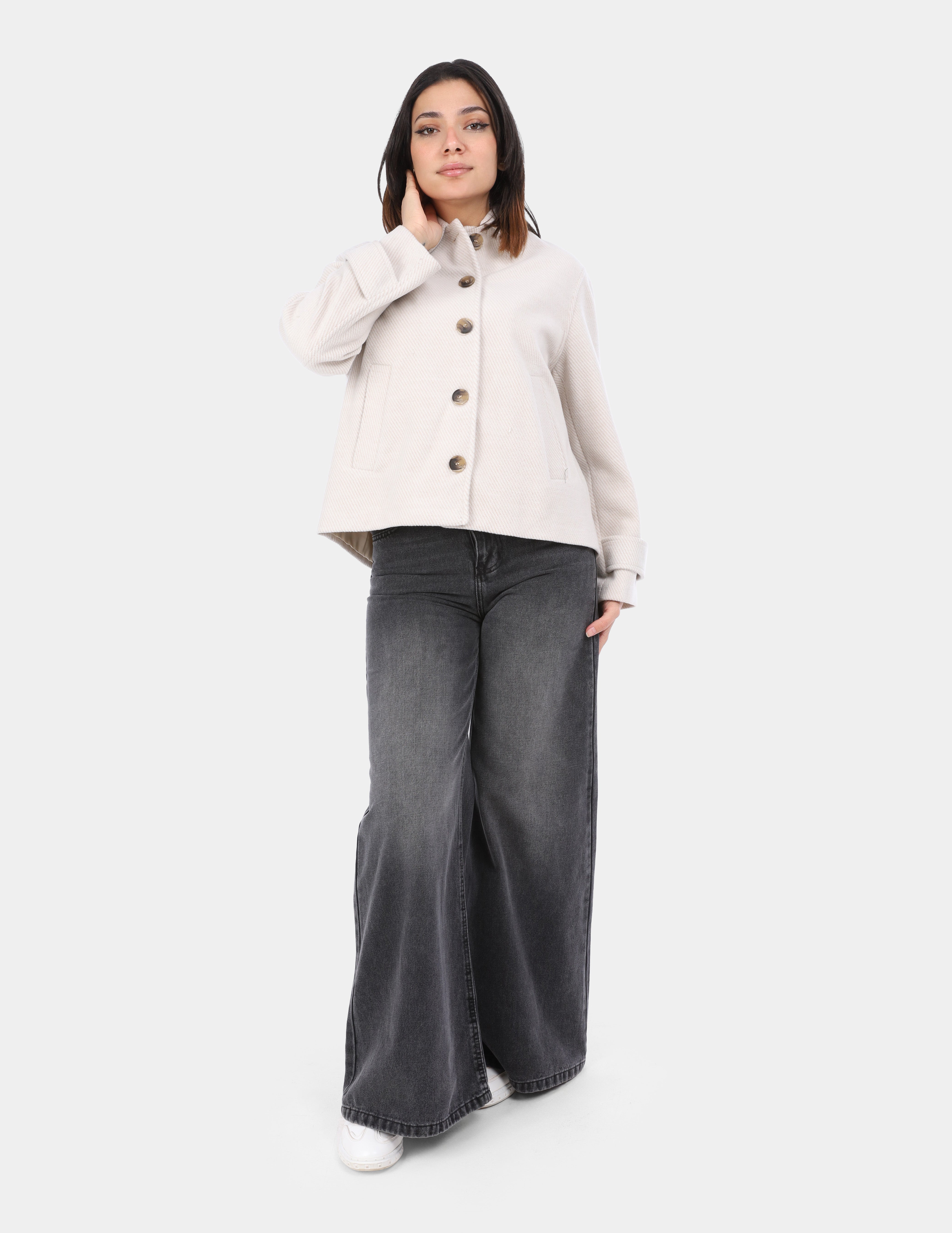 Classic Wool Peacoat w169240033