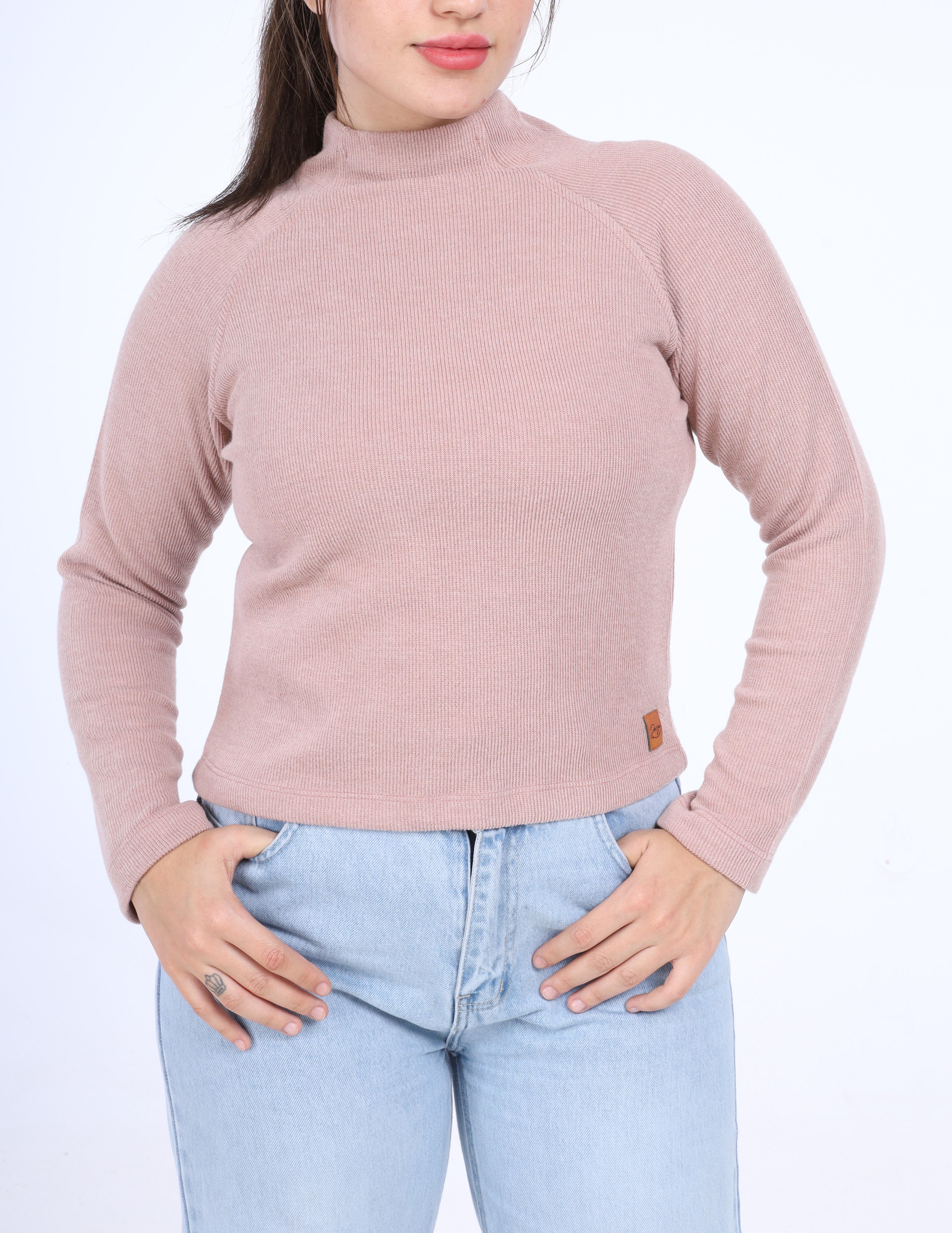 Ribbed Basic Top w169250004