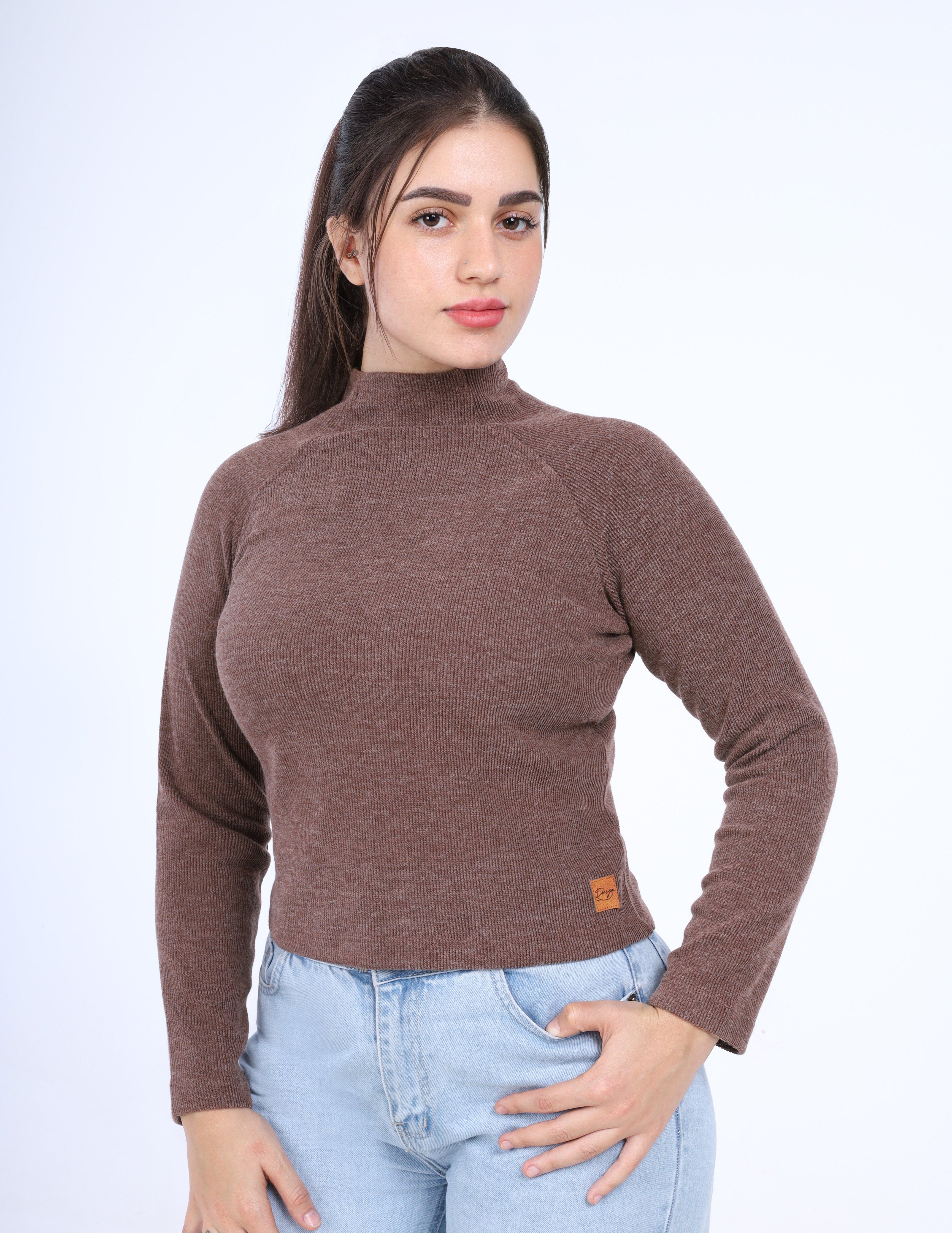 Ribbed Basic Top w169250004