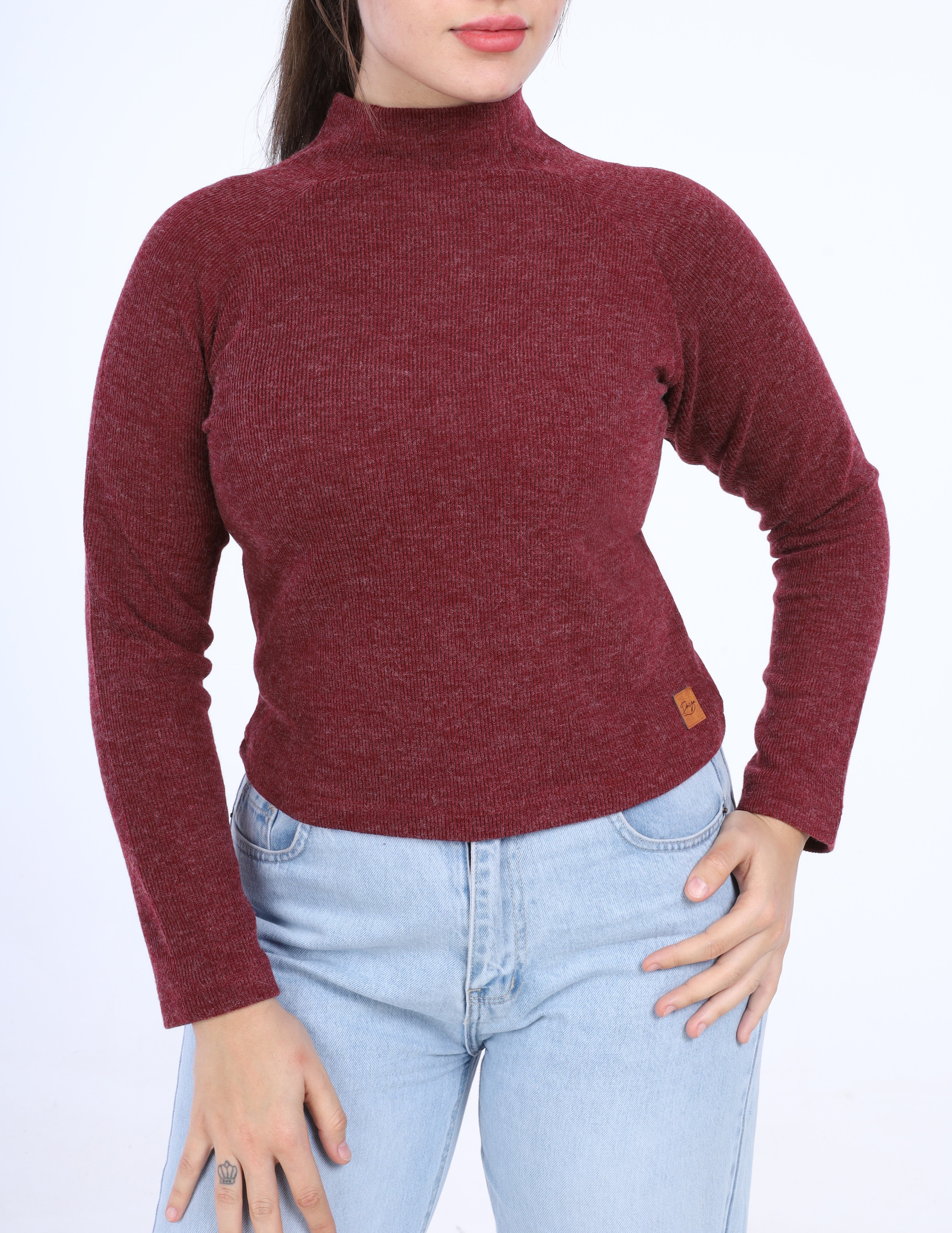 Ribbed Basic Top w169250004