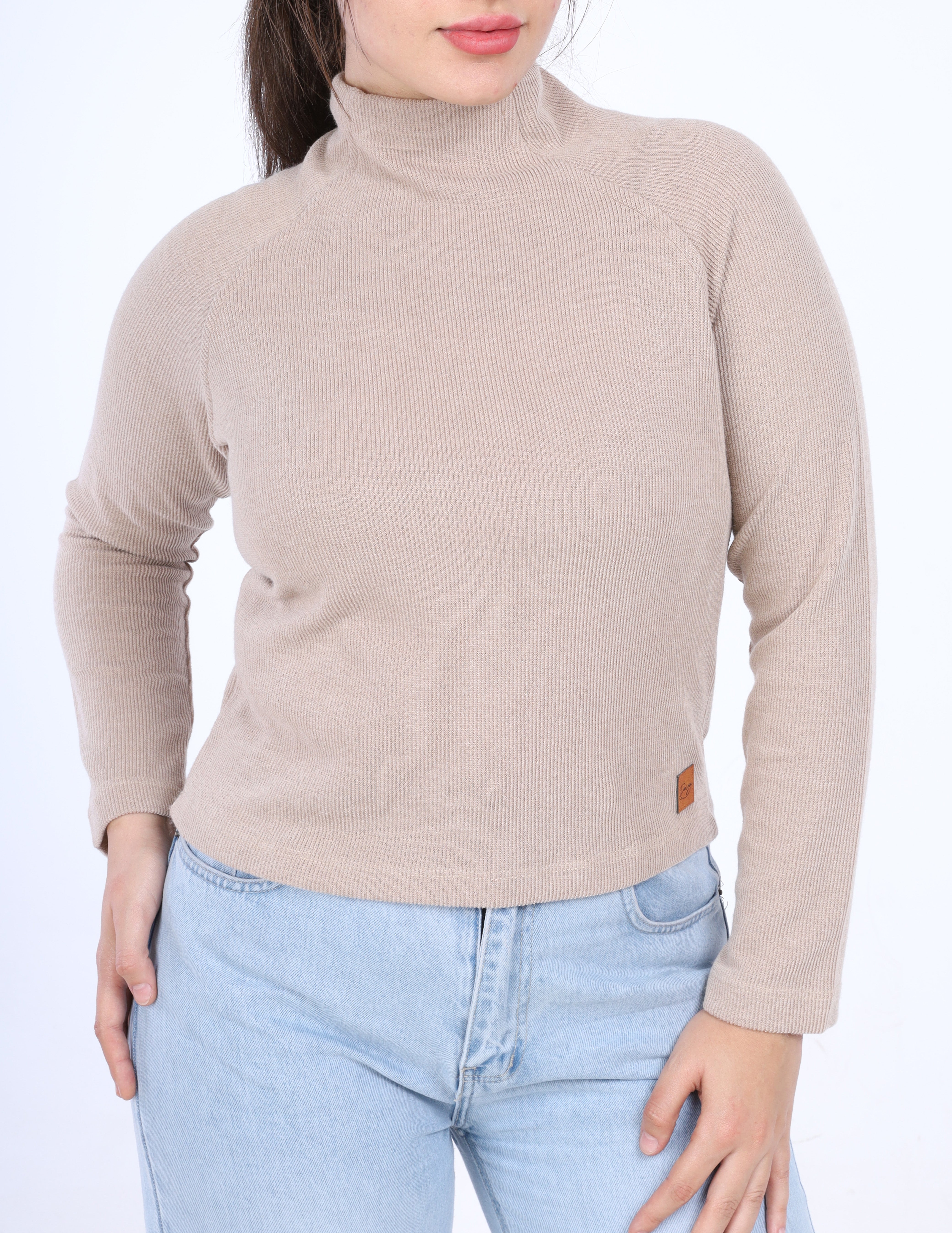 Ribbed Basic Top w169250004