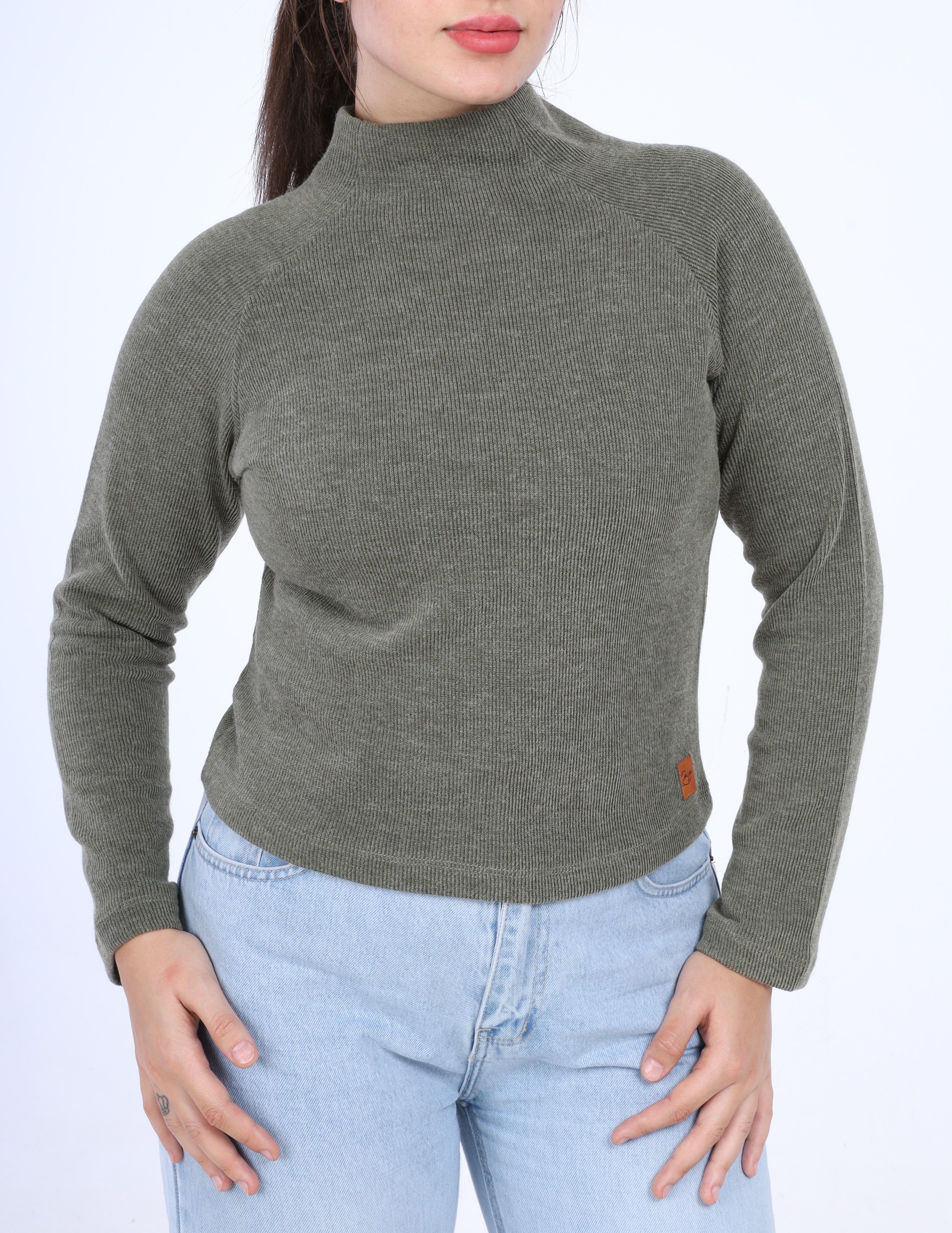 Ribbed Basic Top w169250004