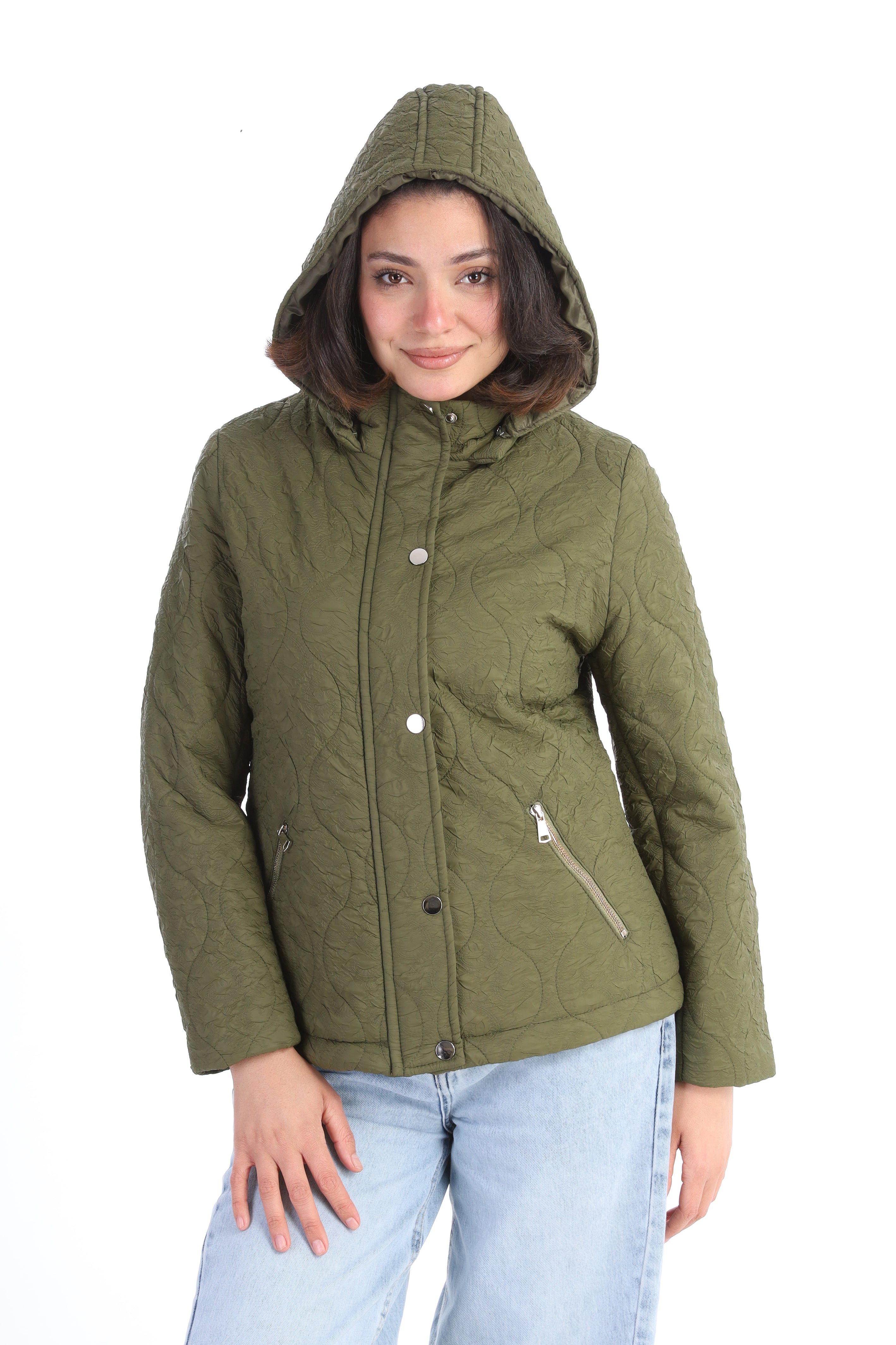Puffer Jacket with Snap Buttons w16962034/1