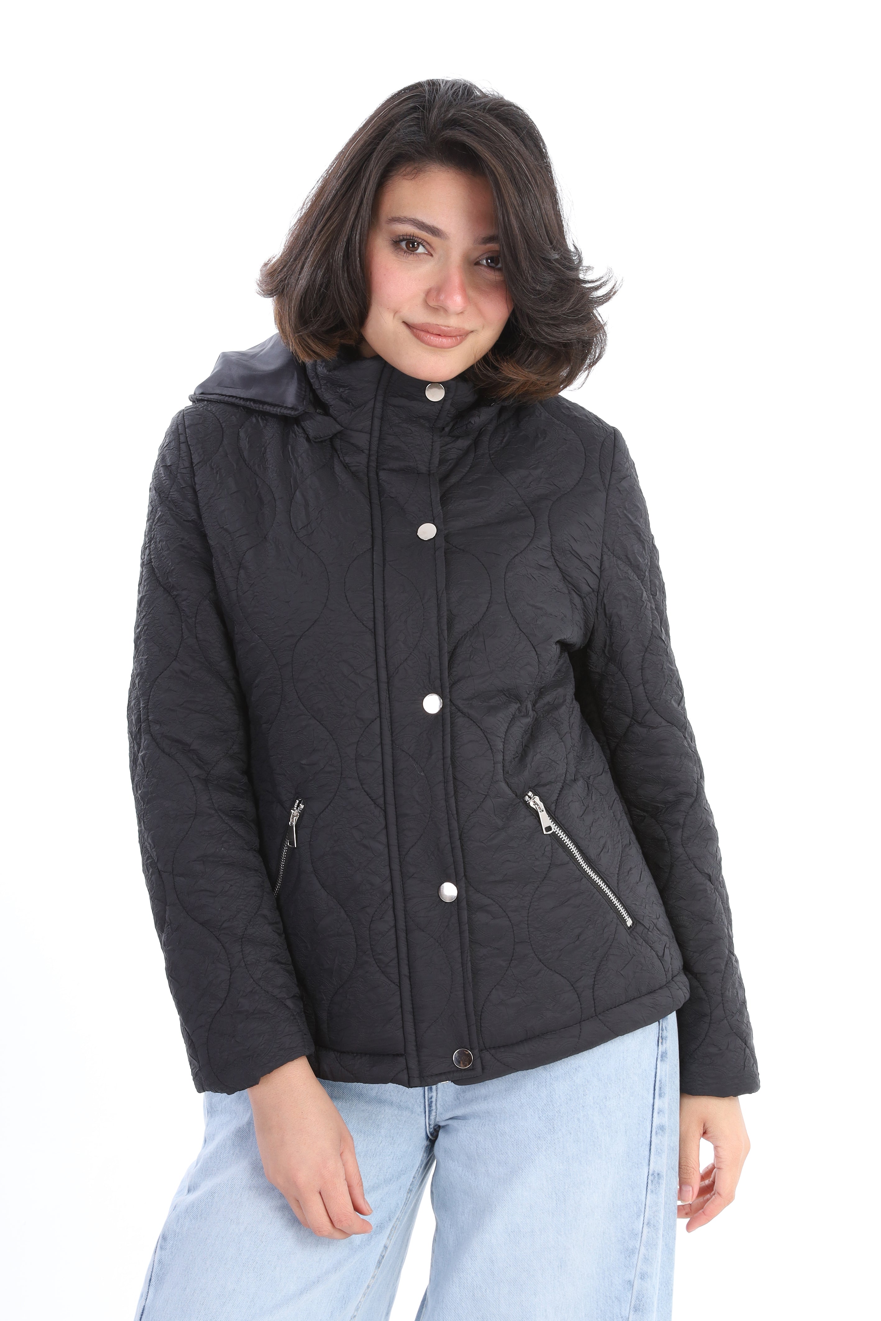 Puffer Jacket with Snap Buttons w16962034/1