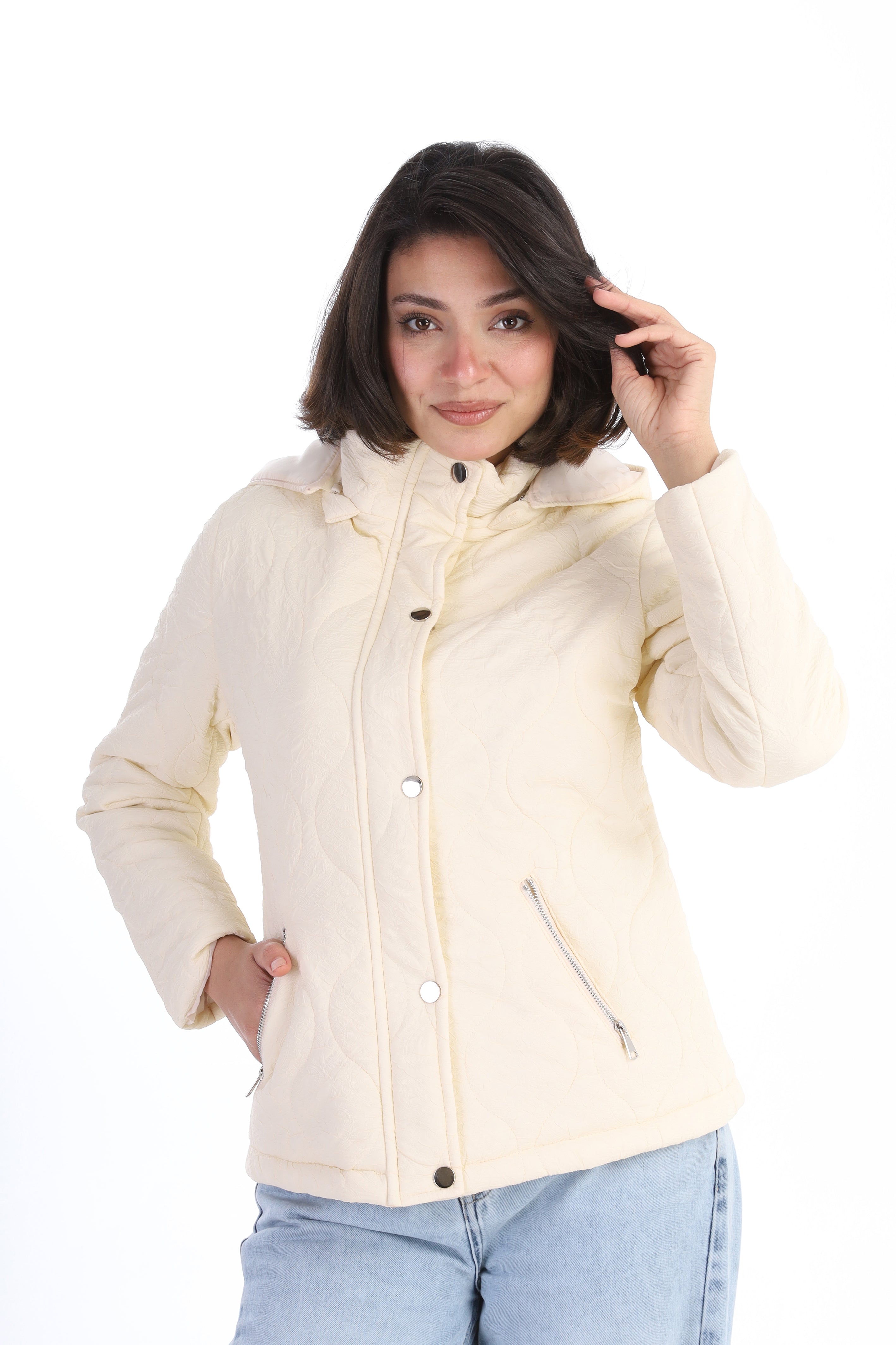 Puffer Jacket with Snap Buttons w16962034/1