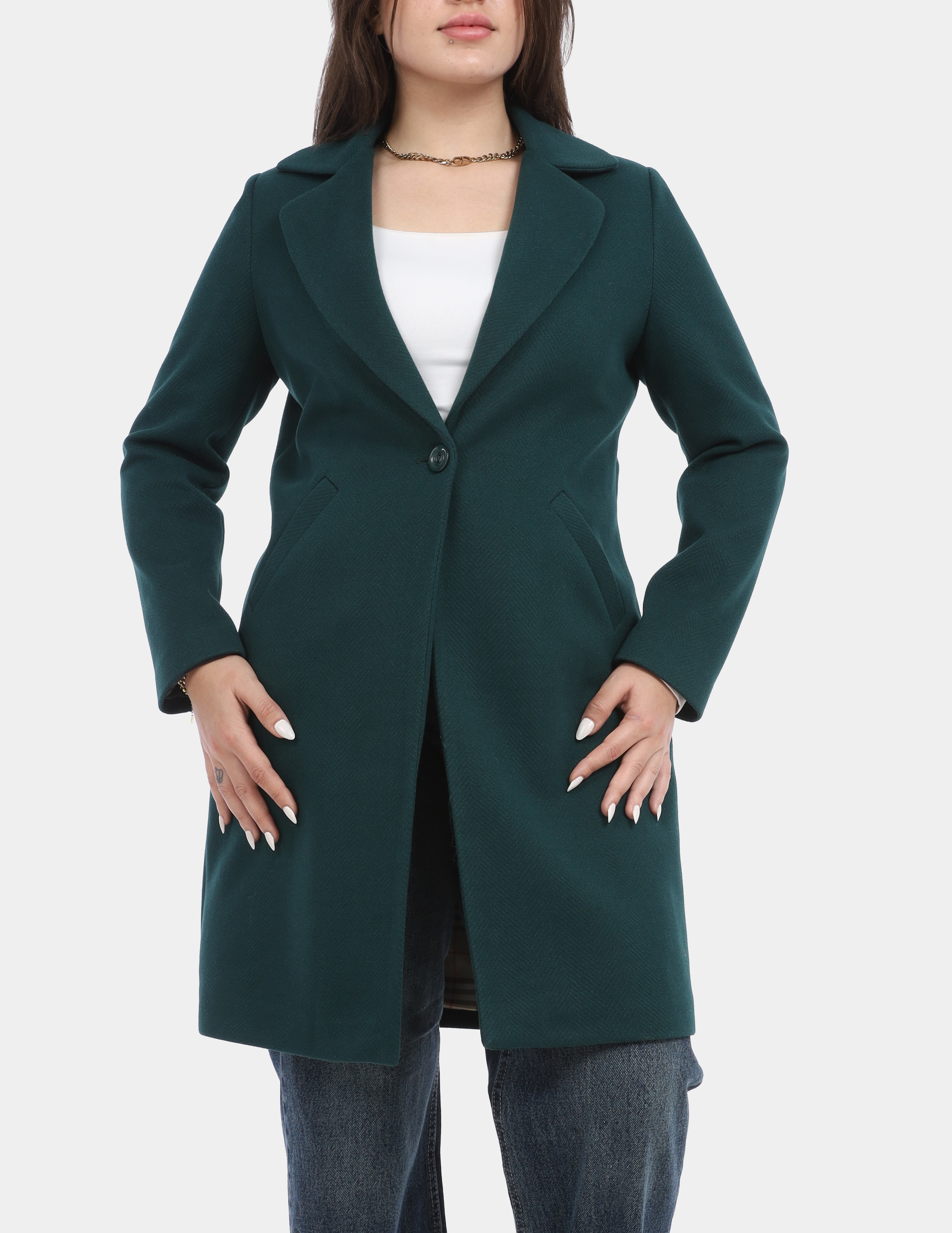 Classic Wool Overcoat  w16963040