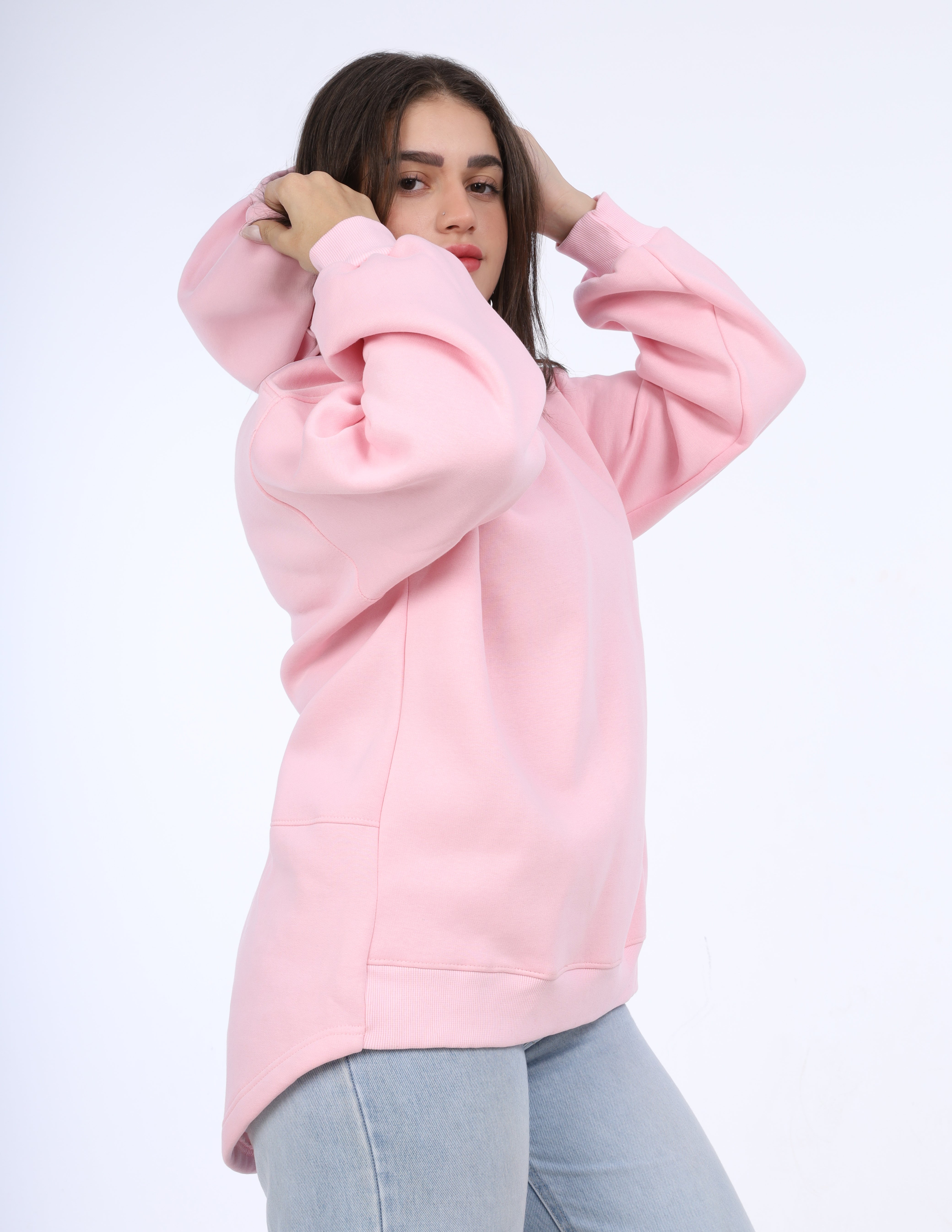 Oversized Hoodie with Hood w17018601