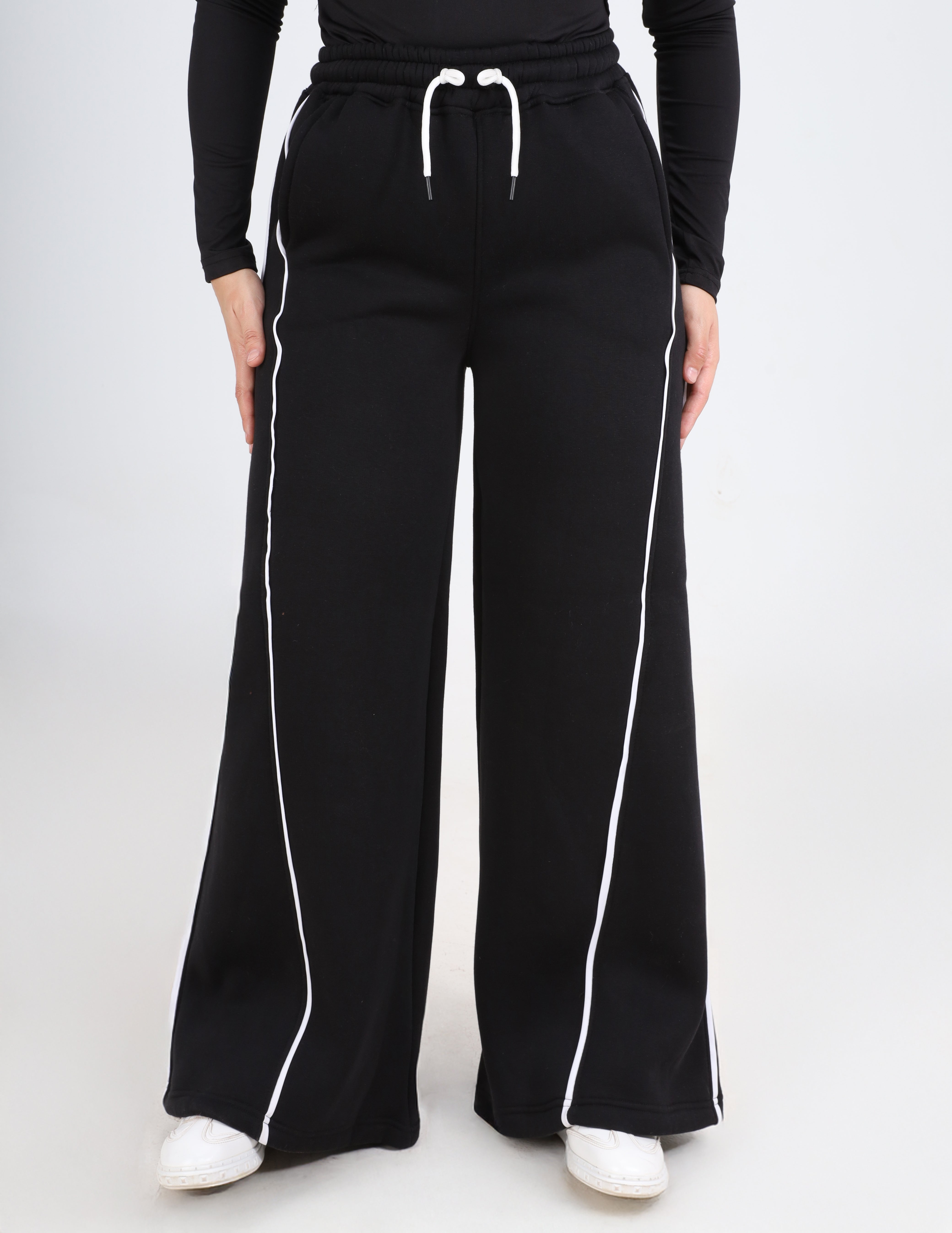 Melton Side-Stripe Pants w17018618