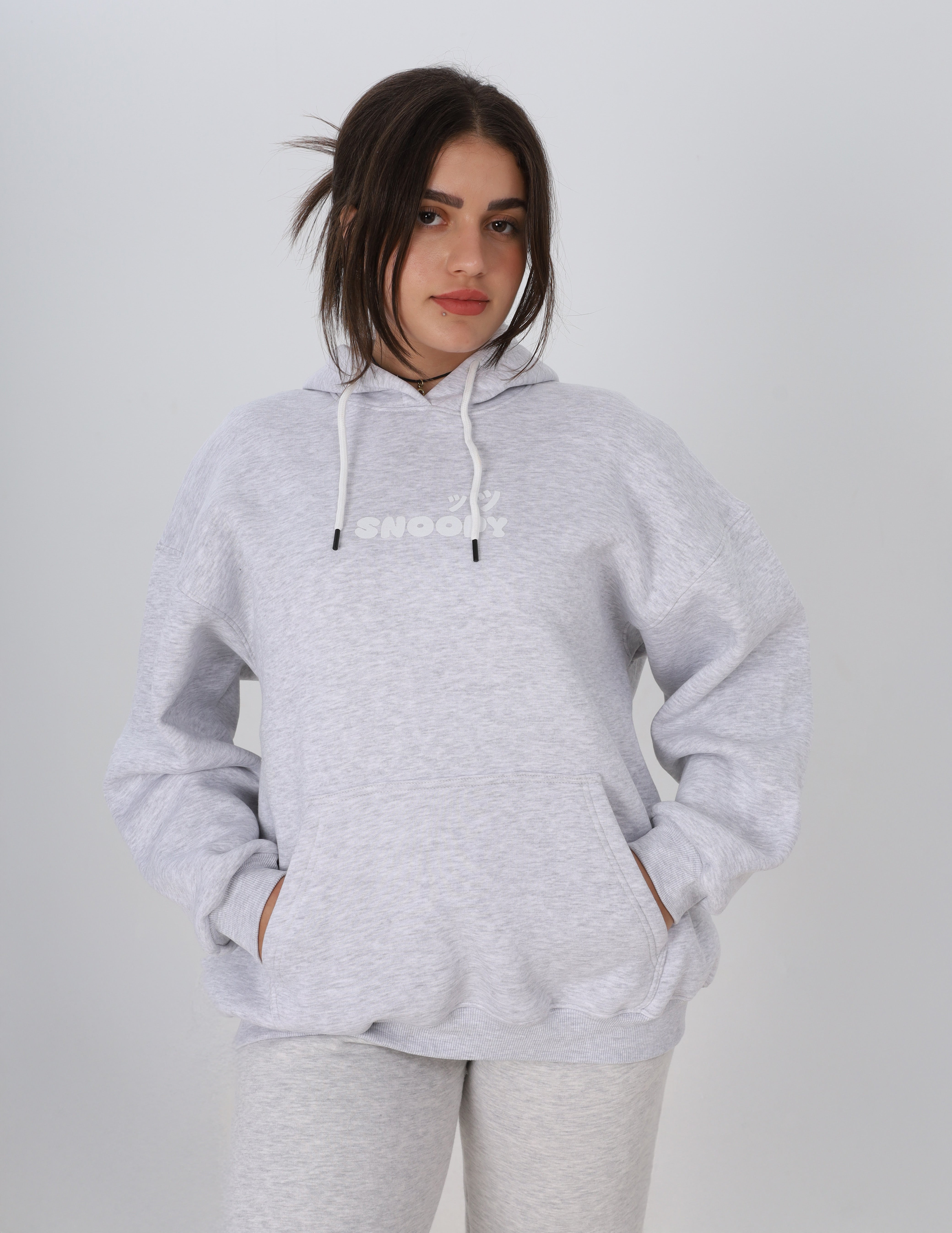 Snoopy Printed Hoodie w17018634