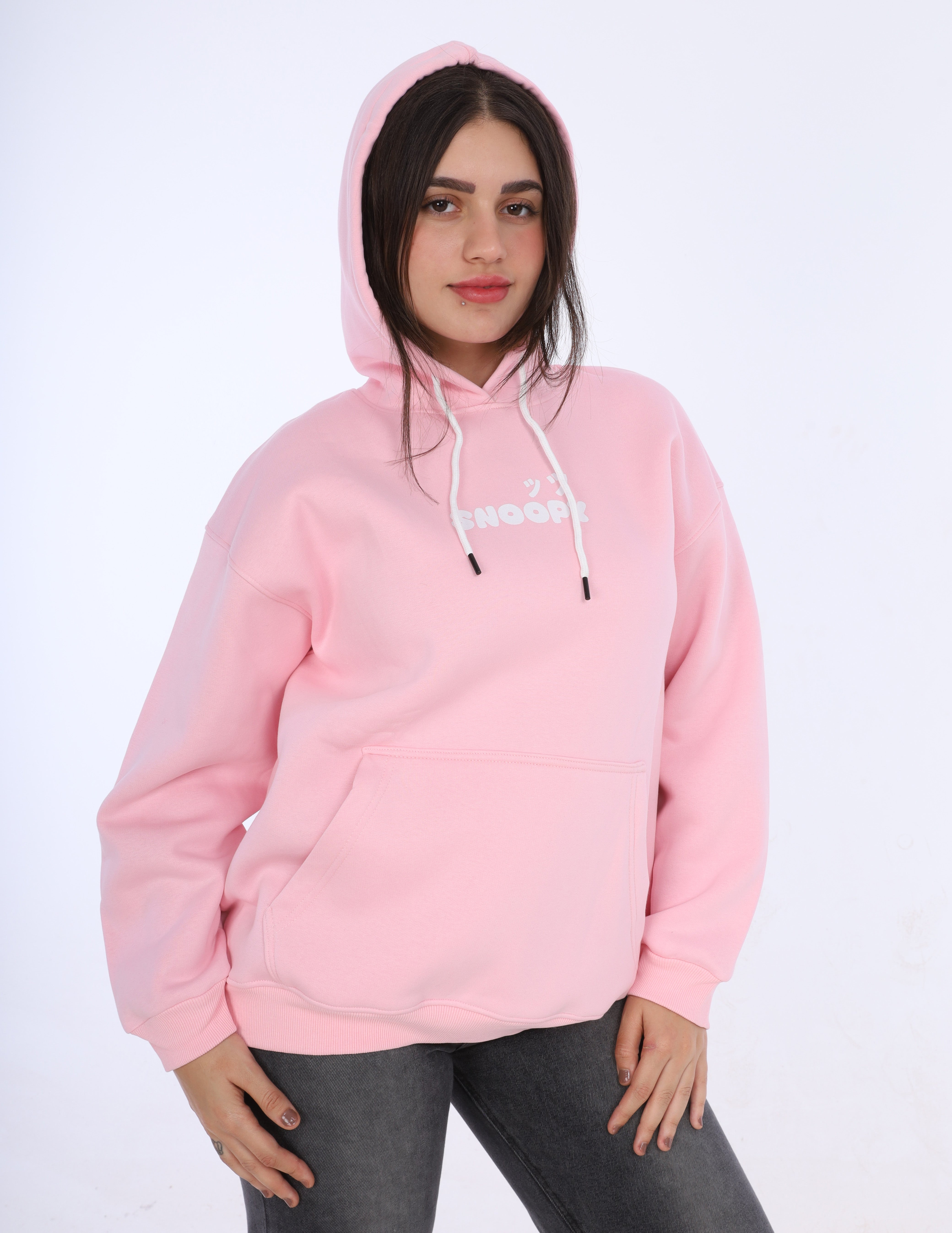 Snoopy Printed Hoodie w17018634