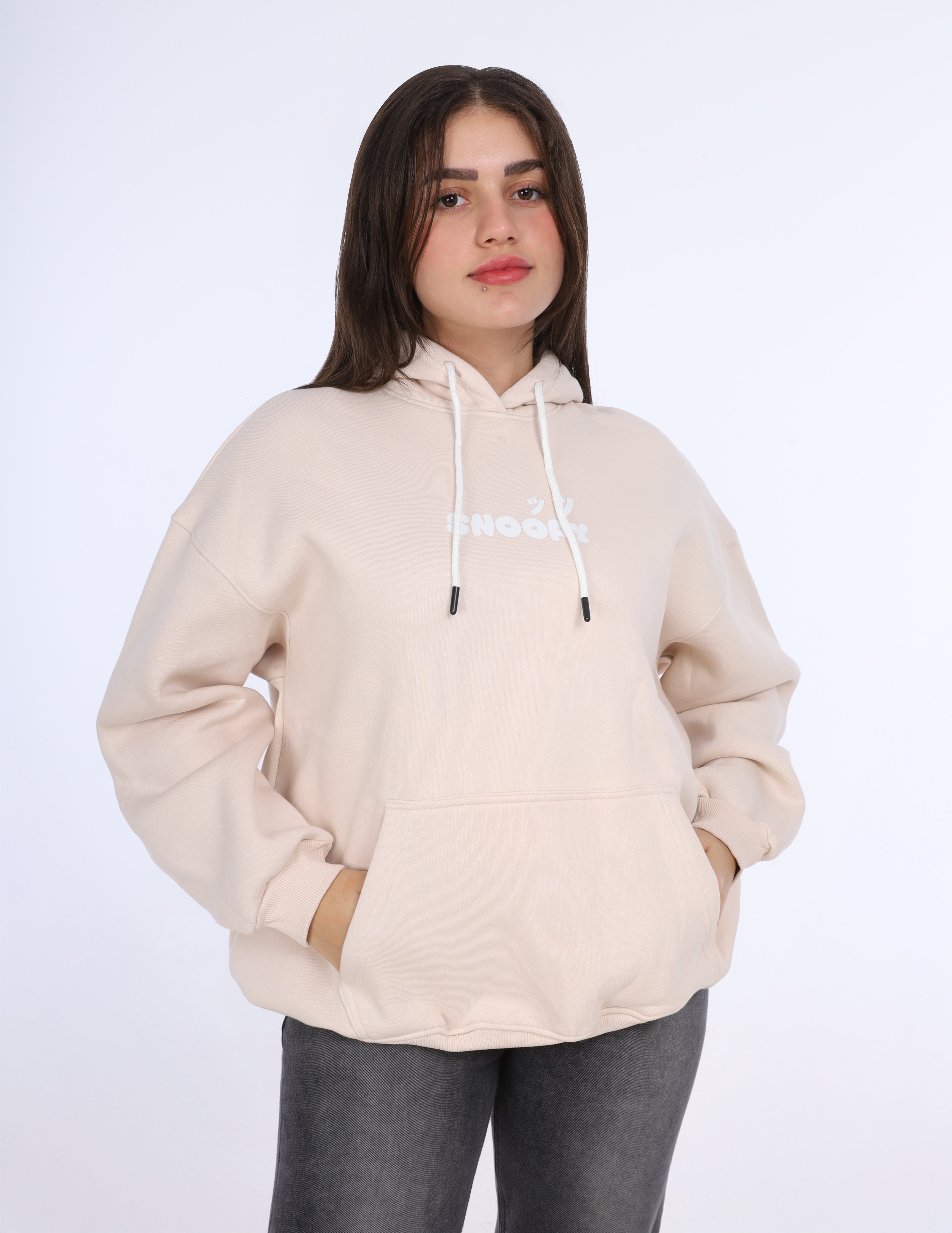 Snoopy Printed Hoodie w17018634