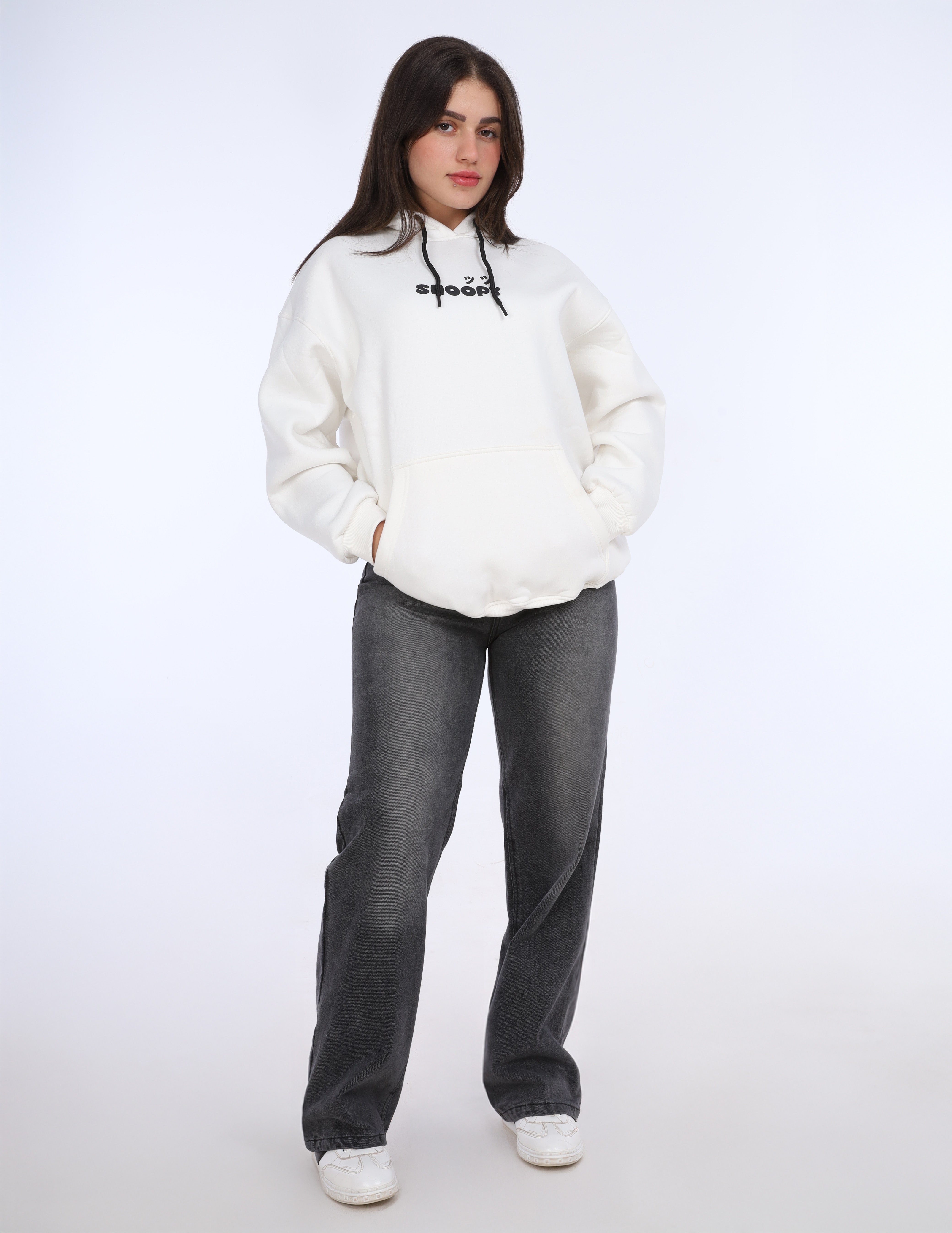 Snoopy Printed Hoodie w17018634